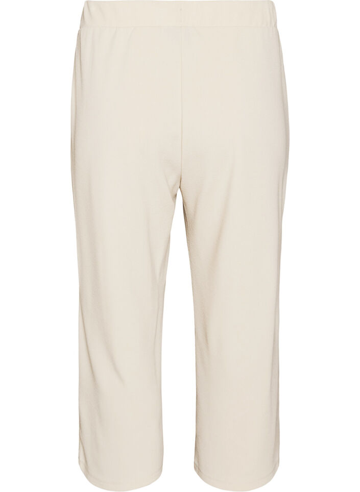 Pantalon ample avec longueur 7/8, Beige, Packshot image number 1