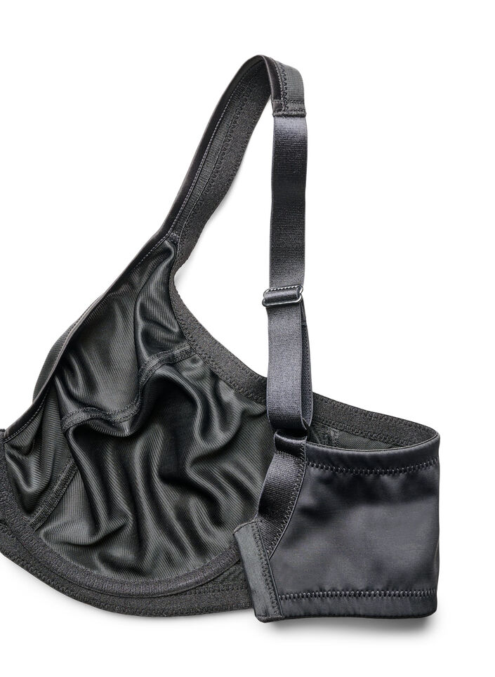 Soutien-gorge grand maintien avec bonnets moul&eacute;s, Noir, Packshot image number 3