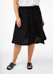Jupe en viscose 2-pack, Charbon, Model image number 1