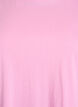 T-shirt basique en coton &agrave; col rond, Rose, Packshot image number 2