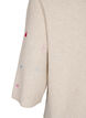 Chemisier en jersey avec des c&oelig;urs et manches 3/4, Beige, Packshot image number 3