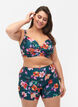 Short de bain avec imprimé floral, Meave Print, Model image number 0
