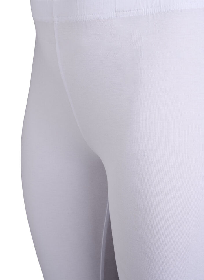 Leggings basiques en viscose, Blanc, Packshot image number 2