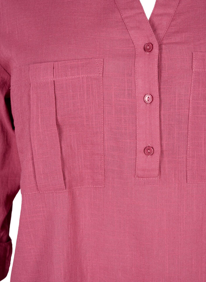 Tunique en coton à manches 3/4, Malaga, Packshot image number 2