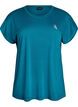 T-shirt de sport couleur unie, Vert, Packshot image number 0