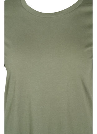 T-shirt en coton basique, Thyme, Packshot image number 2