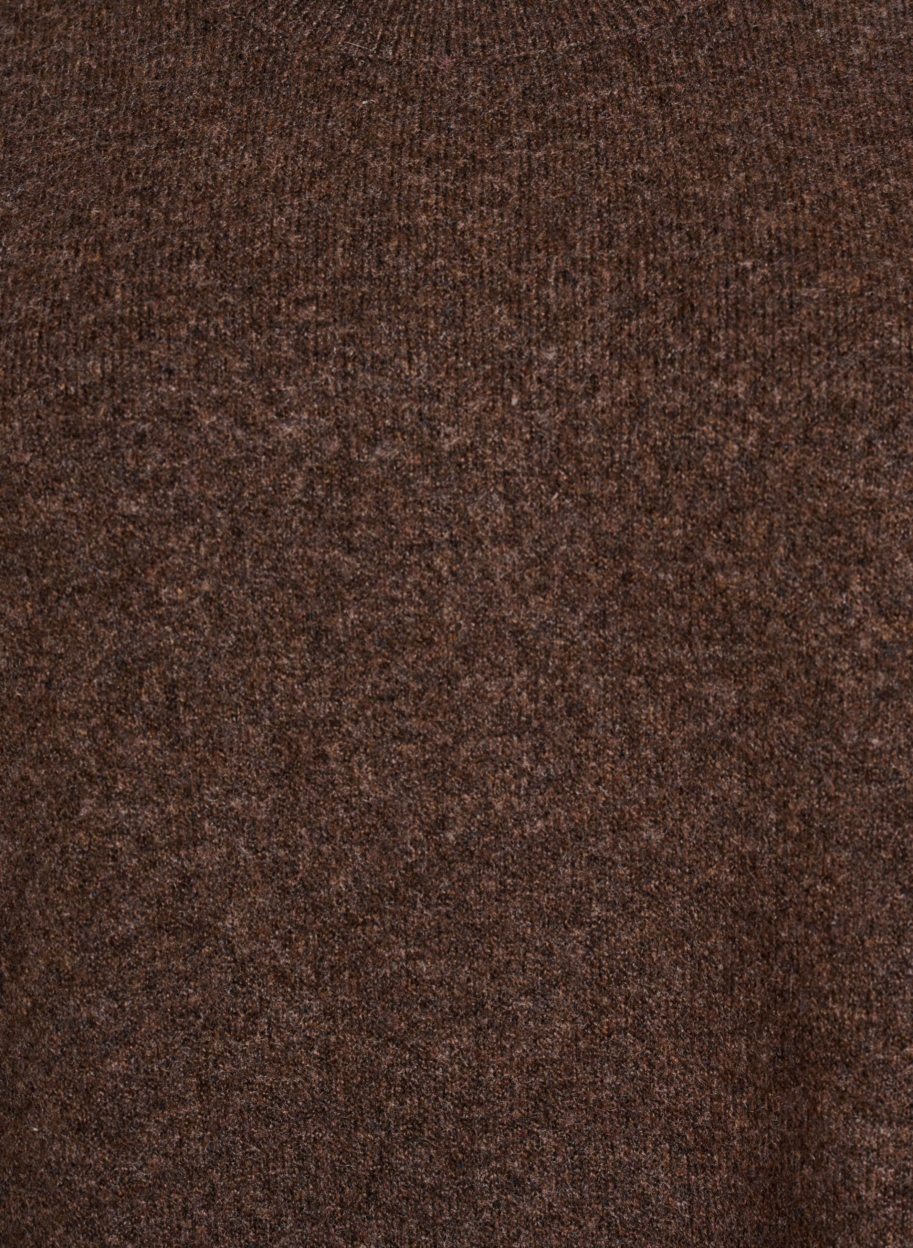 Zizzi Gilet tricot&eacute; avec bords c&ocirc;tel&eacute;s, Vert fonc&eacute;, Packshot image number 2