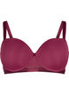 Soutien-gorge moulé en tulle, Rouge, Packshot image number 0