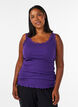 Haut &agrave; dentelle, Violet, Model image number 0