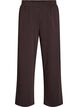 Pantalon de jogging taille haute avec coupe ample, Marron, Packshot image number 0