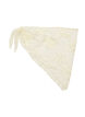 &Eacute;charpe triangulaire en dentelle, Beige, Packshot image number 0