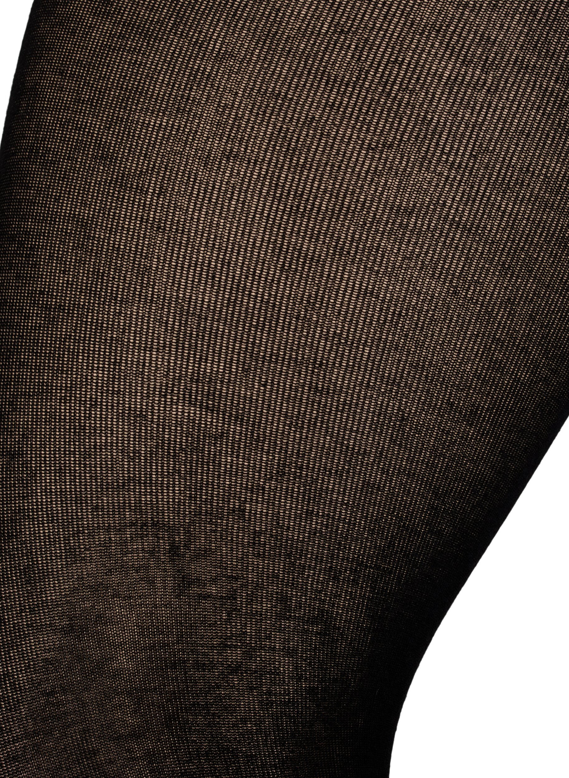 Zizzi Collants de 150 deniers avec cachemire et viscose, Noir, Packshot image number 1