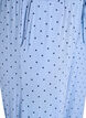 Pantalon de nuit taille haute en modal, Bleu, Packshot image number 2