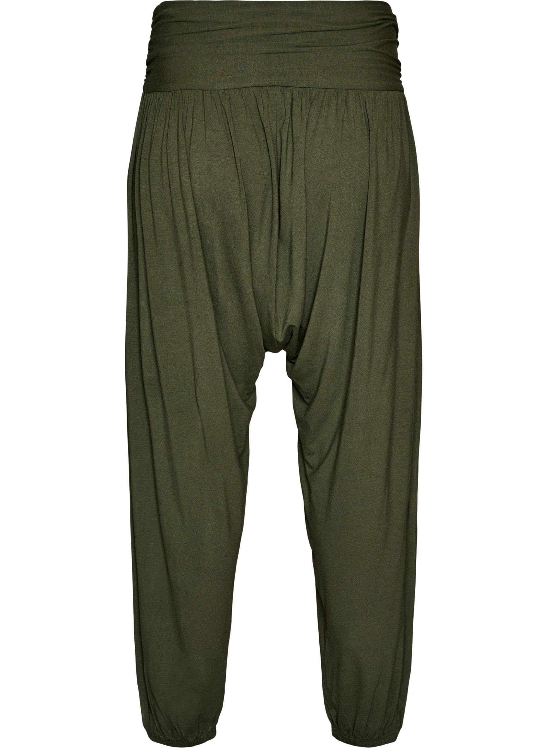 ZizziPantalon sarouel ample, Vert, Packshot image number 1