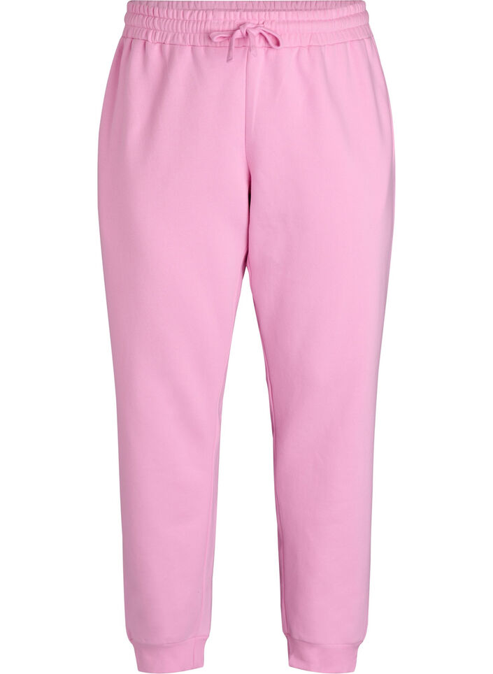 Joggers taille haute, Rose, Packshot image number 0