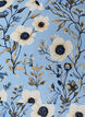 Robe courte avec imprim&eacute; floral, Bleu, Packshot image number 2