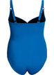 Maillot de bain drap&eacute; avec bonnets rembourr&eacute;s, Bleu, Packshot image number 1