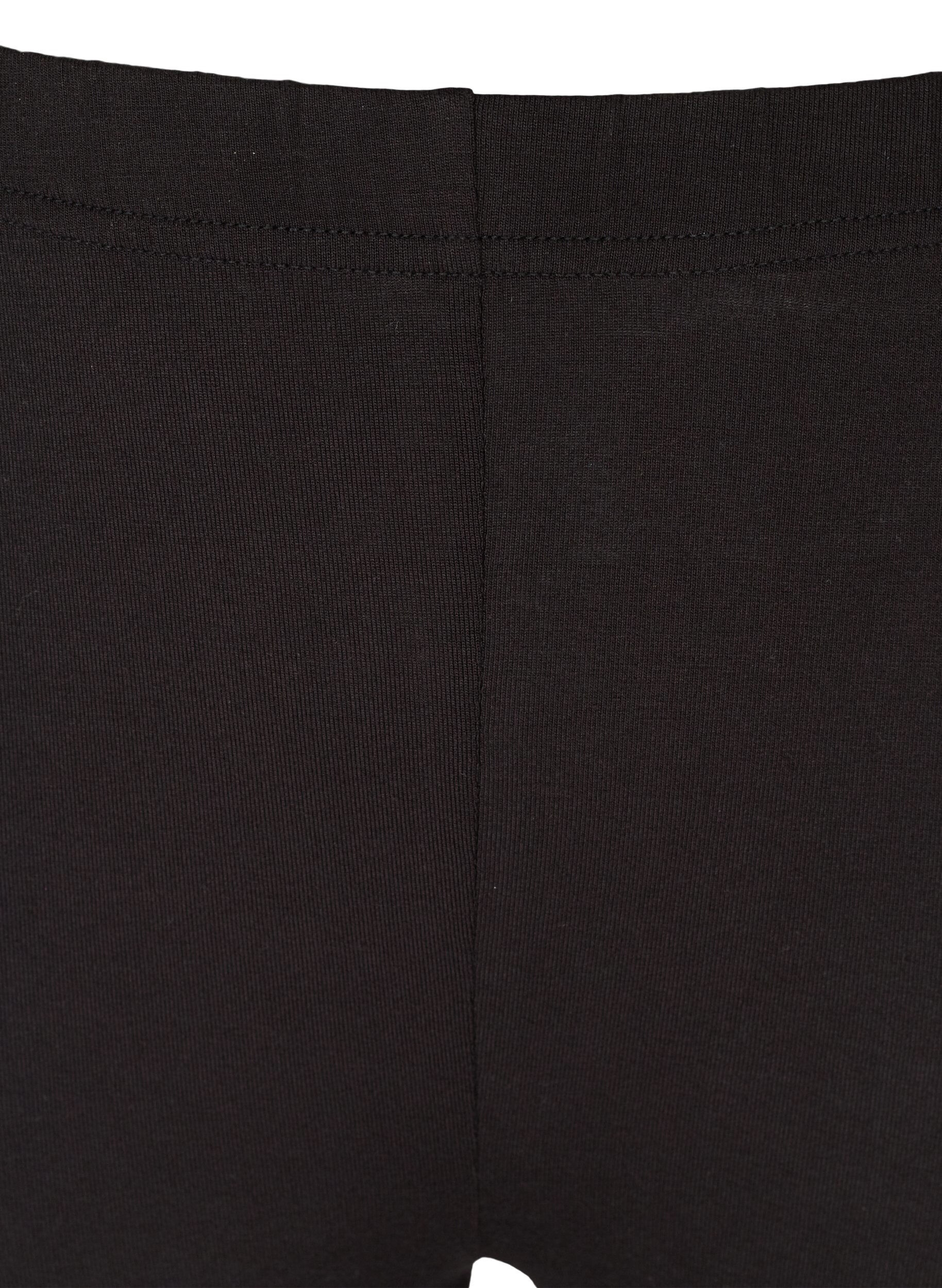 Zizzi leggings 3/4 avec boutons, Noir, Packshot image number 2