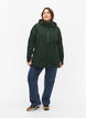 Veste softshell courte avec capuche amovible, Vert foncé, Model image number 1