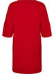 Chemise de nuit en coton bio &agrave; motif de No&euml;l, Rouge, Packshot image number 1