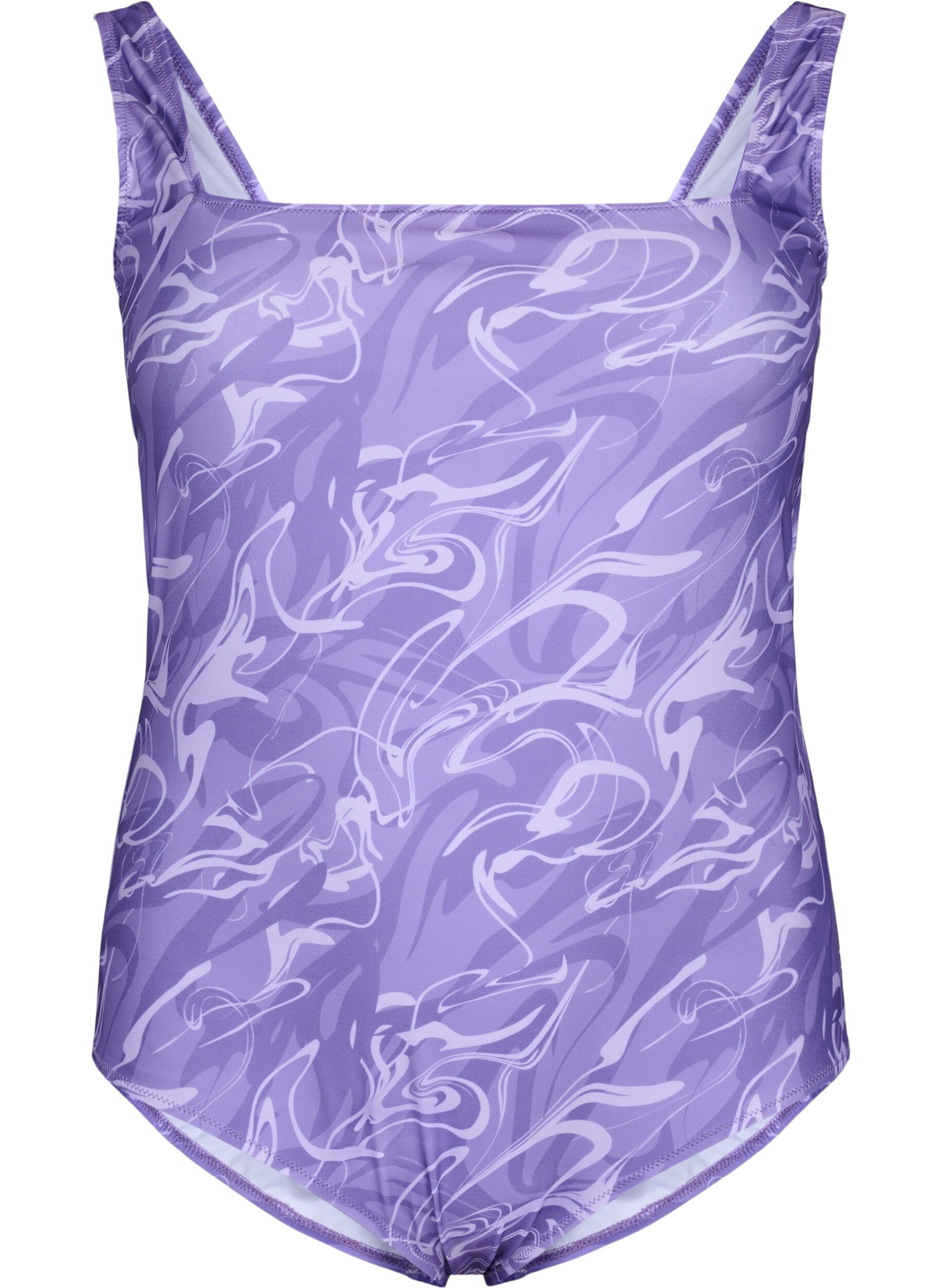 Zizzi Maillot de bain avec imprim&eacute;, Swirl Print, Packshot image number 0