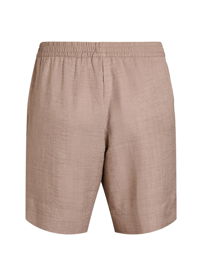 Short avec poches et taille haute, Marron, Packshot image number 1
