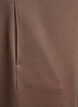 Robe sweat à manches courtes en mélange de modal, Marron, Packshot image number 3