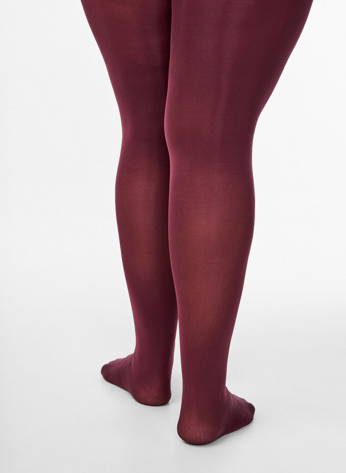 Collants 100 deniers, Bordeaux, Packshot image number 1