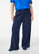 Pantalon ample, Bleu, Model image number 2