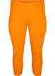 Leggings basiques longueur 3/4 en viscose, Orange, Packshot image number 0