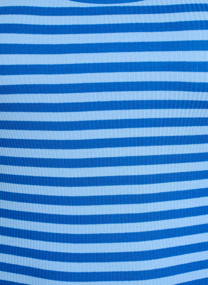 D&eacute;bardeur &agrave; rayures avec une structure c&ocirc;tel&eacute;e, Bleu Clair, Packshot image number 2