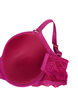 Soutien-gorge moulé avec dentelle, Bordeaux, Packshot image number 3