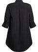 Robe courte avec col et poche poitrine, Noir, Packshot image number 1