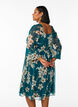 Robe de soir&eacute;e en mousseline &agrave; manches longues, Vert, Model image number 2