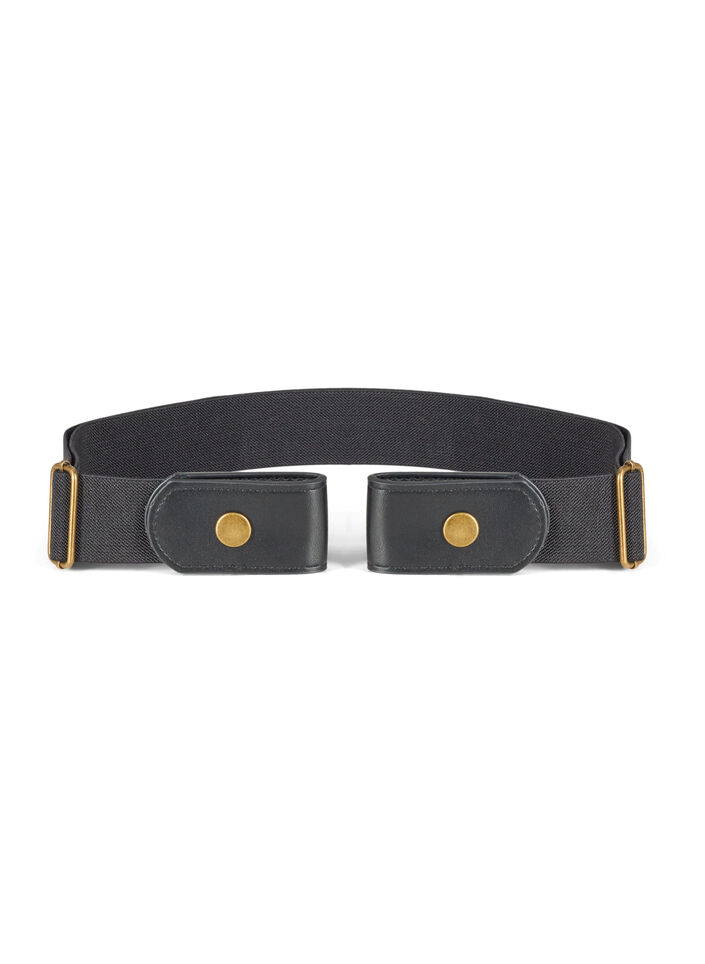 Ceinture &eacute;lastique, Noir, Packshot image number 0