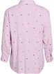Chemise de nuit &agrave; rayures et c&oelig;urs, Rose, Packshot image number 1