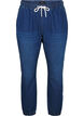 Pantalon de jogging en denim avec des poches, Bleu, Packshot image number 0