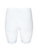 Short de cyclisme avec bordure en dentelle, Blanc, Packshot image number 1