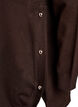 Blouse en maille avec boutons sur le c&ocirc;t&eacute;, Marron, Packshot image number 3