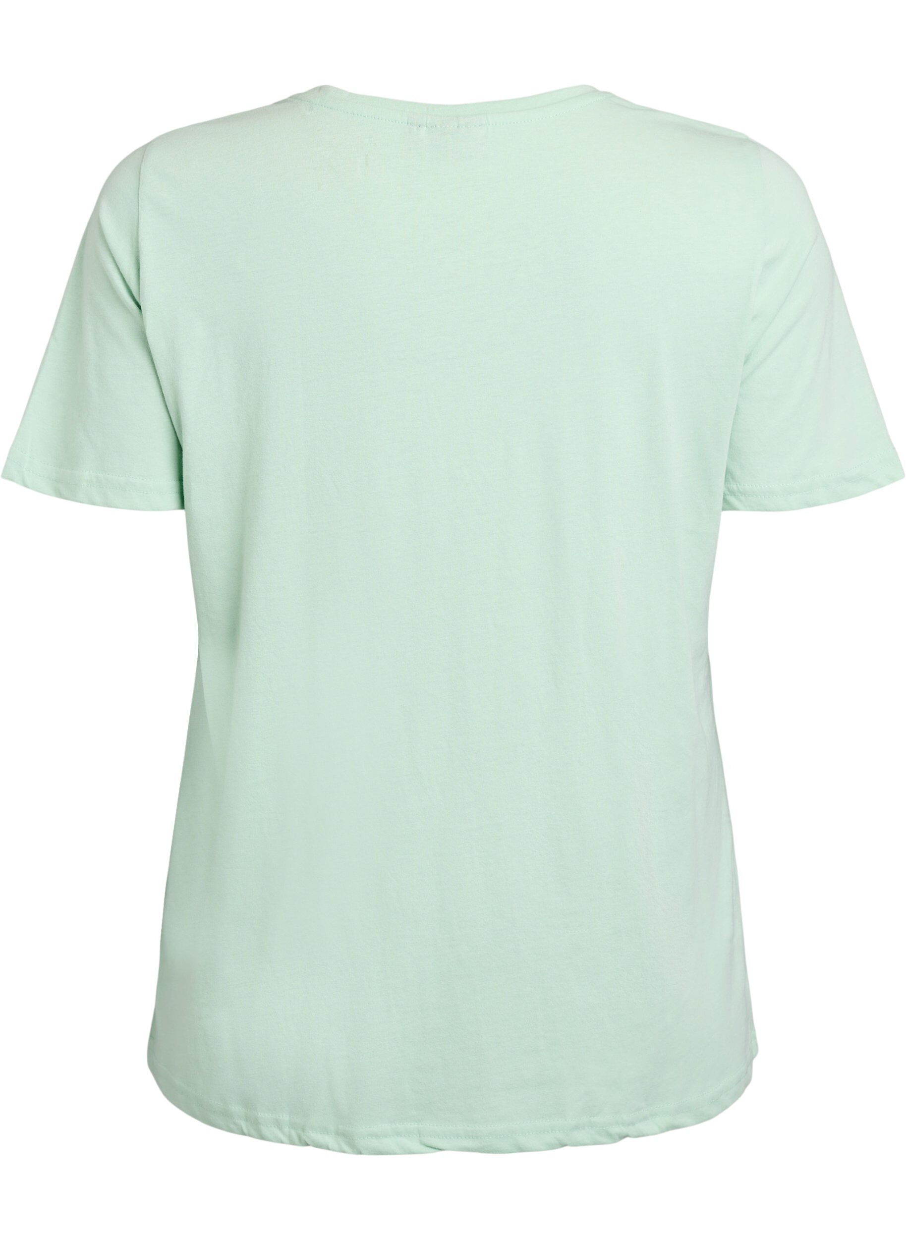 Zizzi FLASH &ndash; T-shirt avec motif, Vert clair, Packshot image number 1