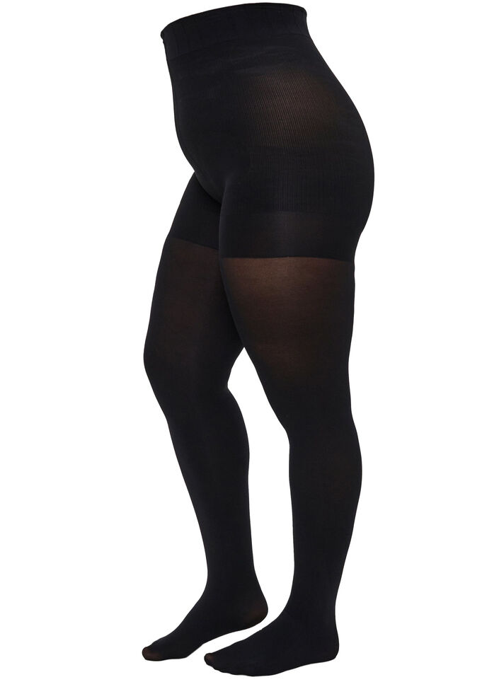 Collants en 100 deniers avec push-up, Noir, Packshot image number 0