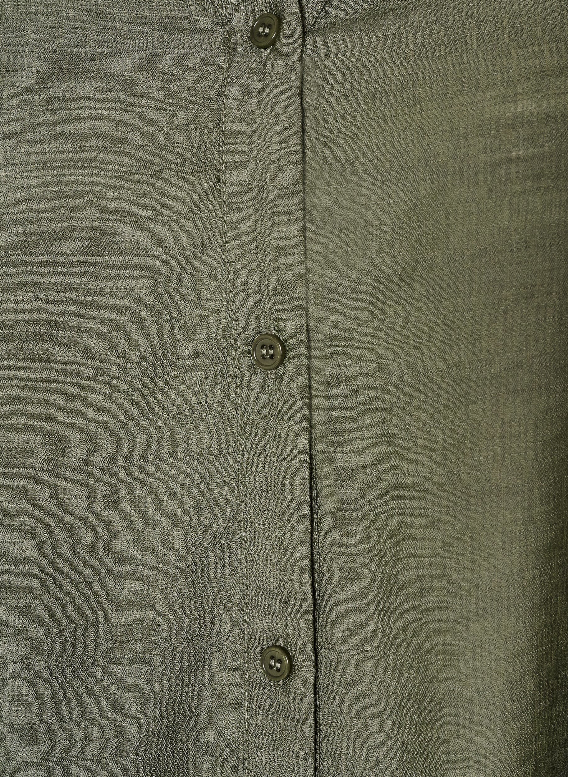ZizziChemise en viscose avec manches brod&eacute;es, Vert, Packshot image number 2