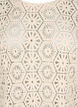 Blouse en crochet à manches courtes, Beige, Packshot image number 2