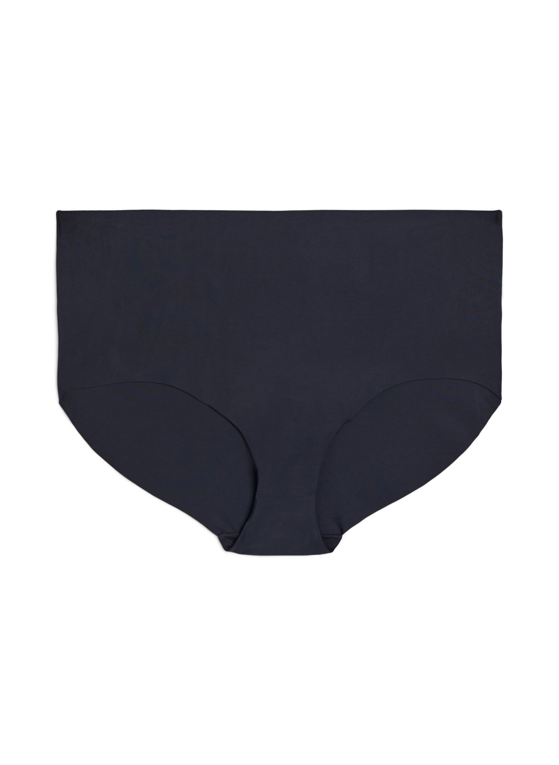 ZizziLot de 2 culottes sans coutures, Noir, Packshot image number 2