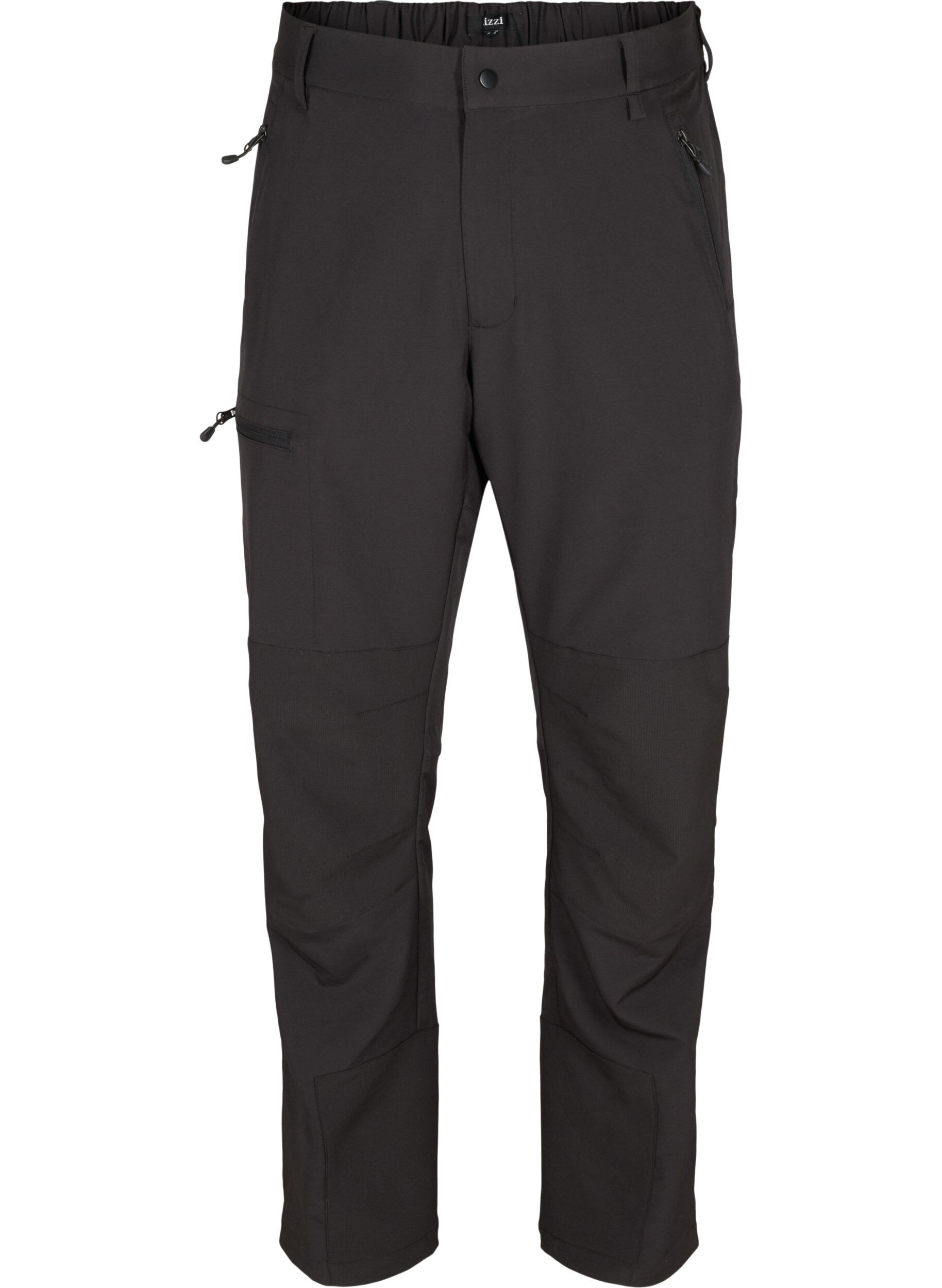 Zizzi Pantalon de randonn&eacute;e avec poches, Black, Packshot image number 0