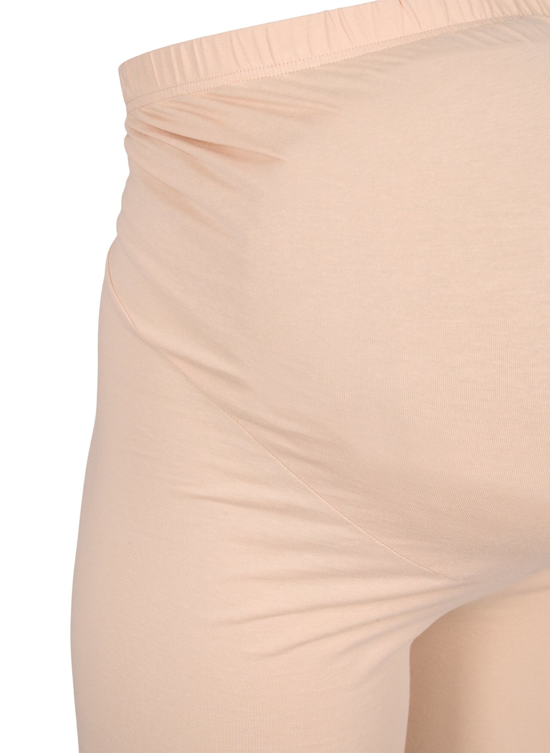 Zizzi Short de maternit&eacute; moulant en coton, Beige, Packshot image number 2