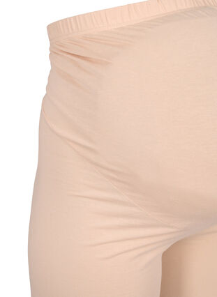 Short de maternité moulant en coton, Frappé, Packshot image number 2