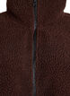 Veste teddy sportive zippée, Marron, Packshot image number 2
