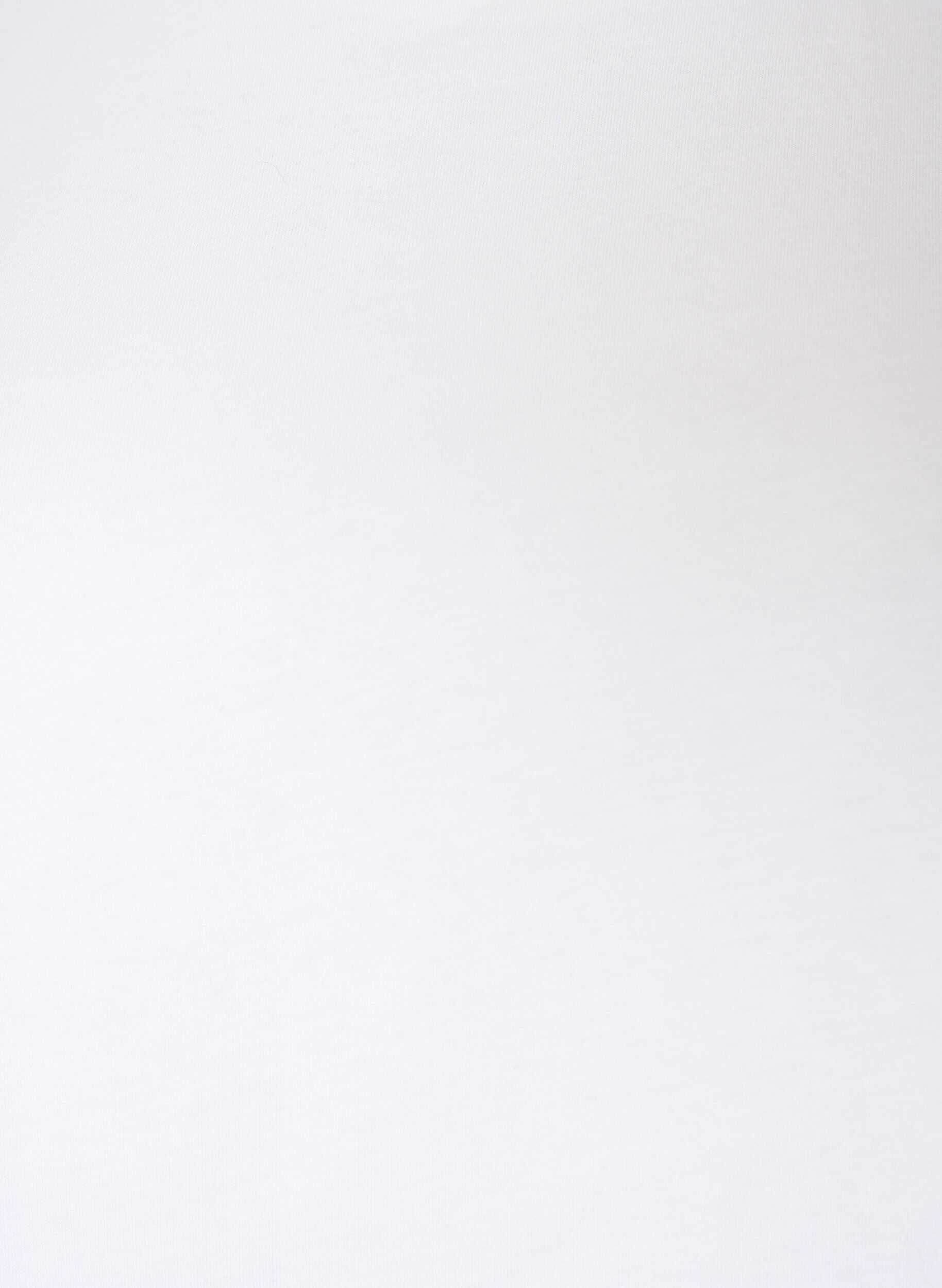 ZizziT-shirt en coton bio avec manches &agrave; volants, Blanc, Packshot image number 2