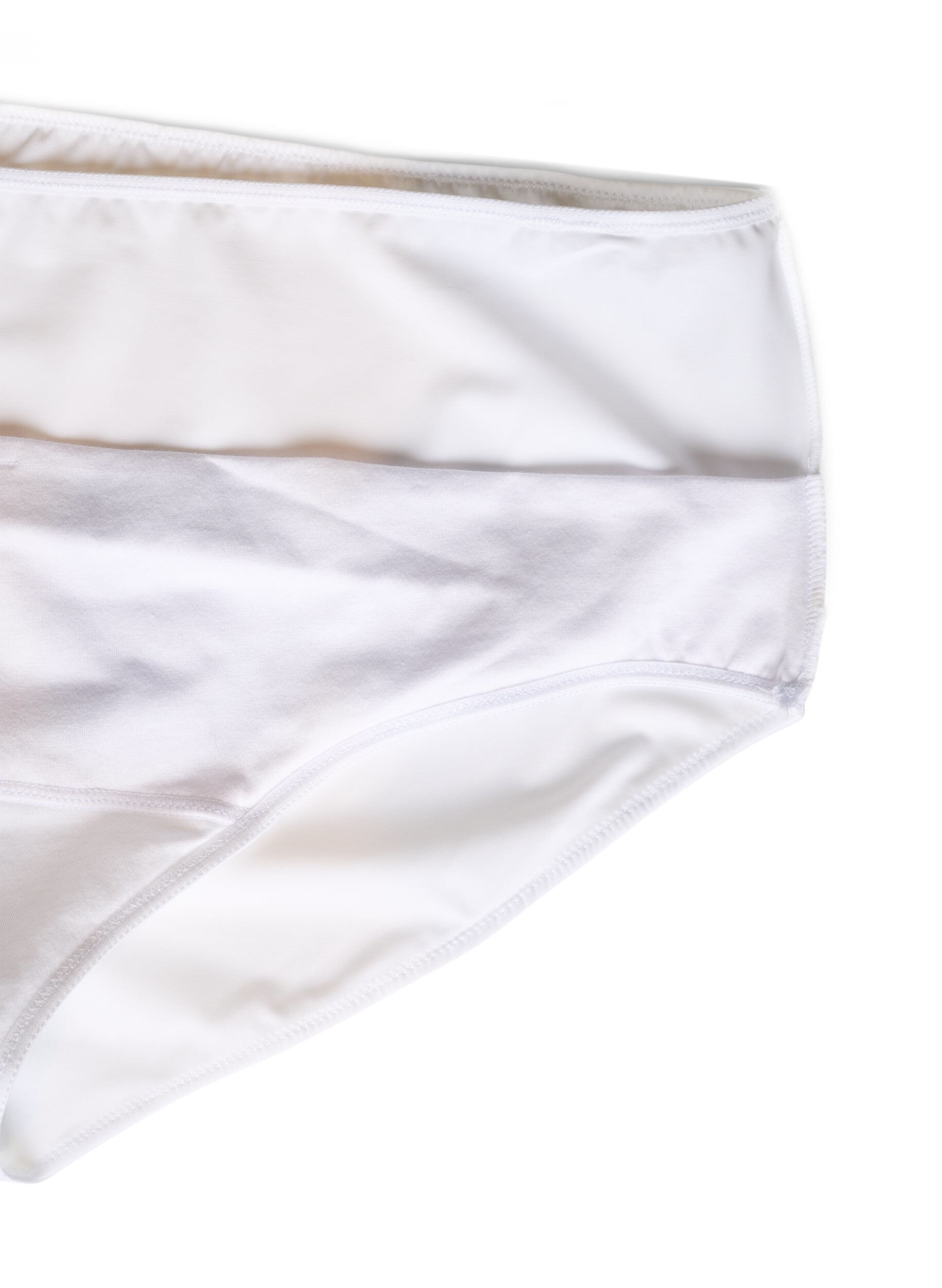 ZizziCulotte brief en microfibre avec poche int&eacute;rieure, Blanc, Packshot image number 3